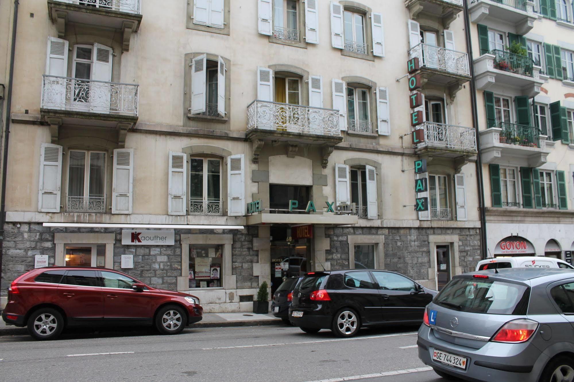 Hotel Pax Genf Exterior foto